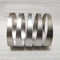 2.0" (OD51mm) Titanium Pie Cut - 1D Tight Radius - 1.2mm/.047"- 5pcs (45°total)